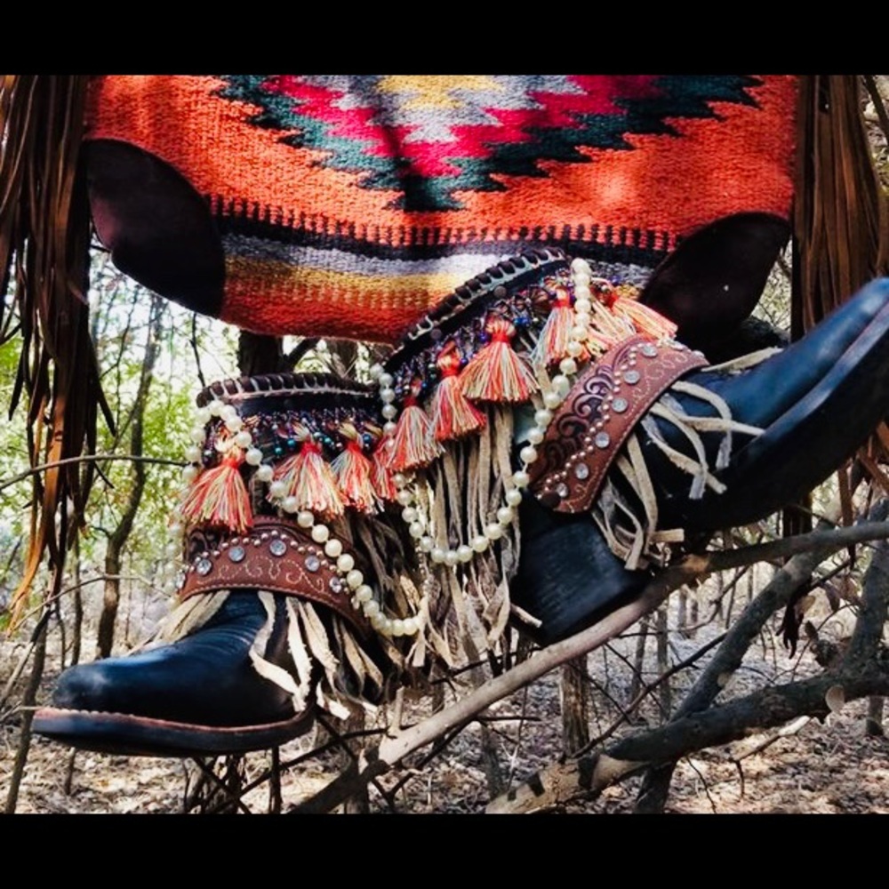 Upcycled Western boots